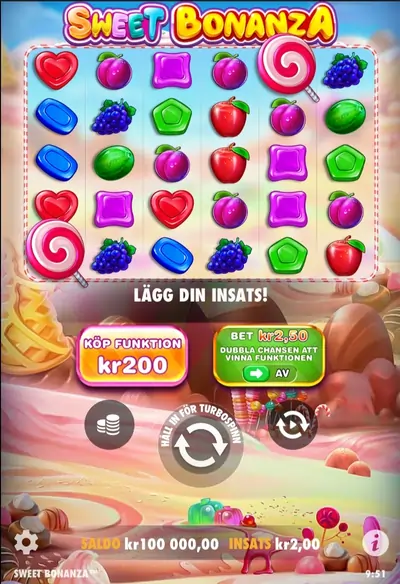 Sweet Bonanza at Spiidi Casino